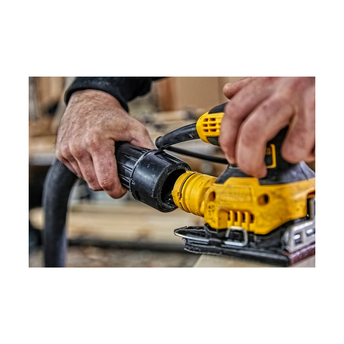Excenterslip Dewalt DWE492DUO1-QS 230 W - 5
