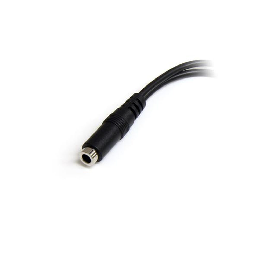 Audio Jack Adapter Startech MUYHSFMM             Svart 0,13 m - 3