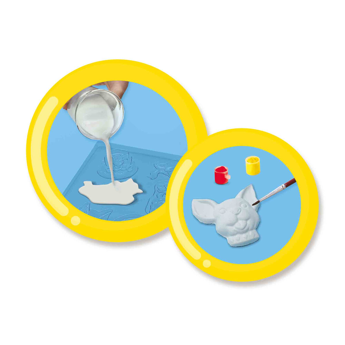 Craft Game SES Creative Plaster casting dogs and cats - 6