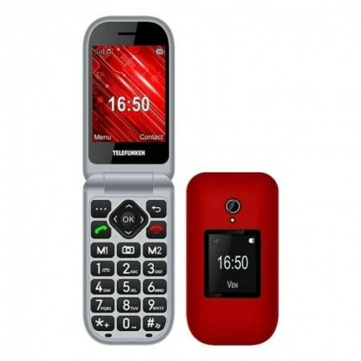 Mobiltelefon för seniorer Telefunken S460 16 GB 1,3" 2,8"