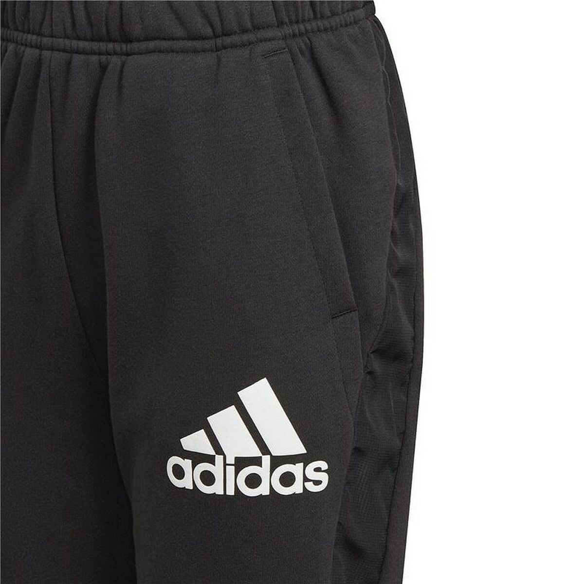 Nederdel träningsoverall för barn Adidas Badge of Sport Svart - 3