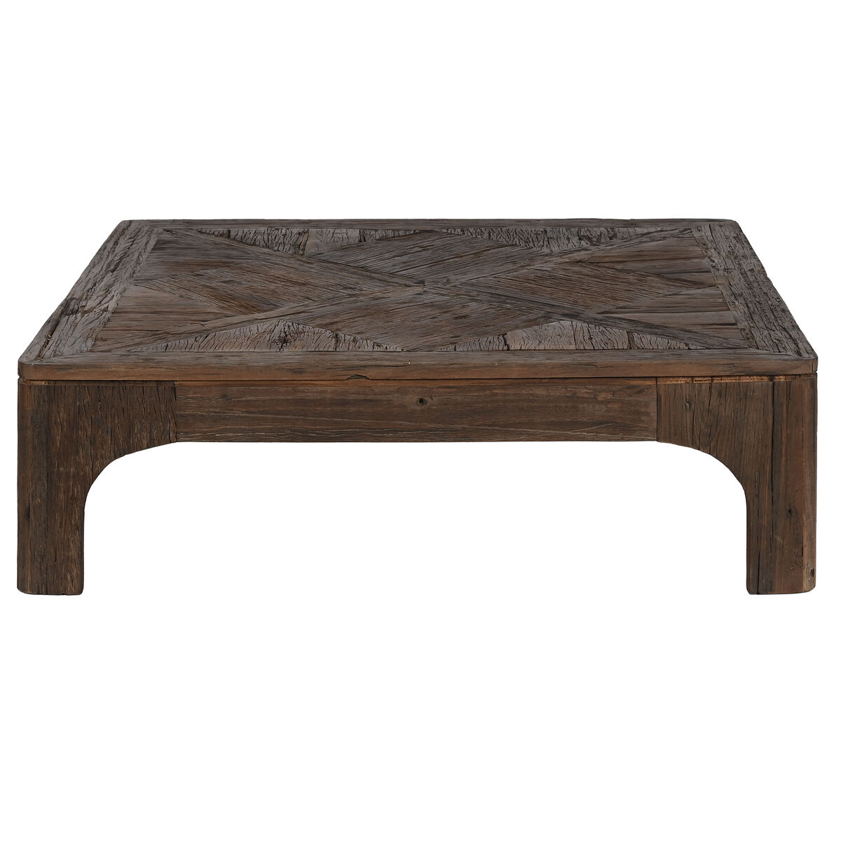 Soffbord Home ESPRIT Brun Trä 100 x 100 x 32 cm - 5