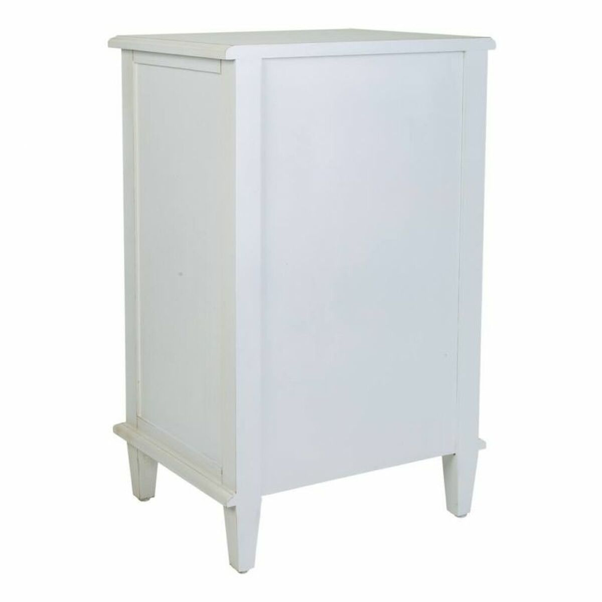 Nattduksbord Alexandra House Living Vit 36 x 72 x 45 cm - 5
