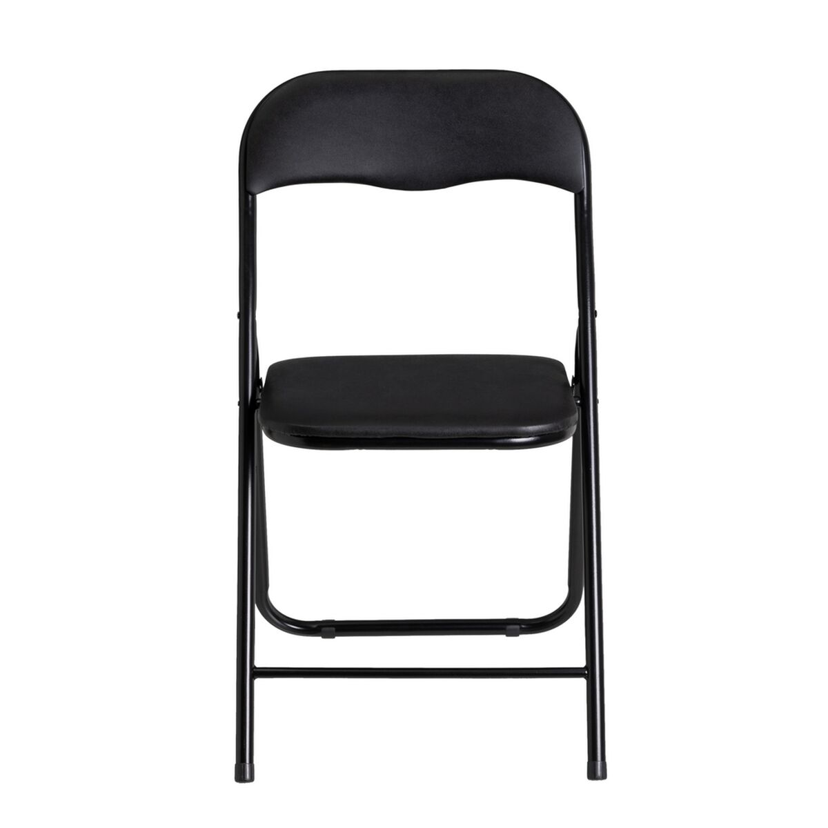 Hopfällbar Stol Svart 44 x 47 x 79 cm - 2