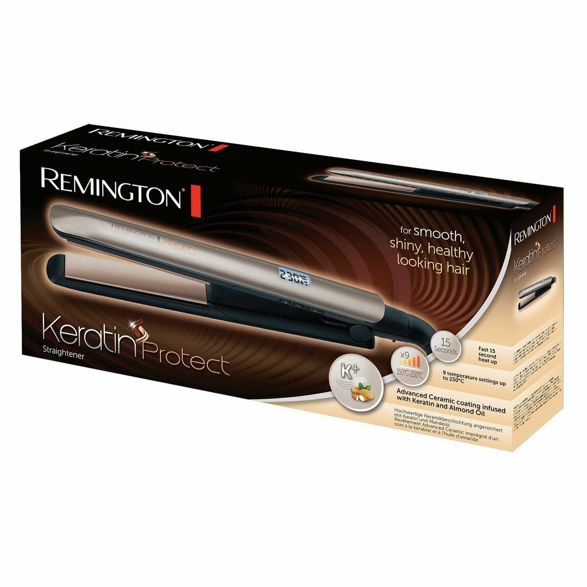 Plattång Remington S8540 Brun Svart - 3