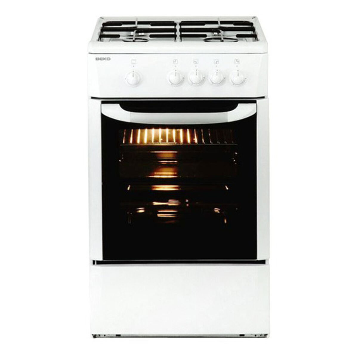 Gasspis BEKO CSG42009DW 9500 W Vit