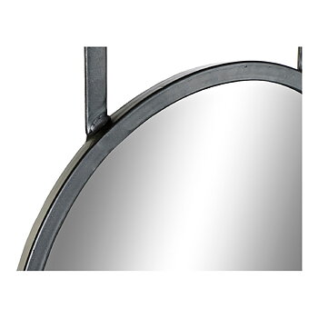 Väggspegel DKD Home Decor Svart Metall Gran Speglar (80 x 15 x 20 cm)