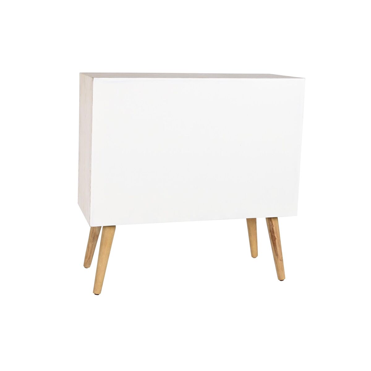 Kommod DKD Home Decor Gran Naturell Bomull Vit (80 x 35 x 80 cm) - 2