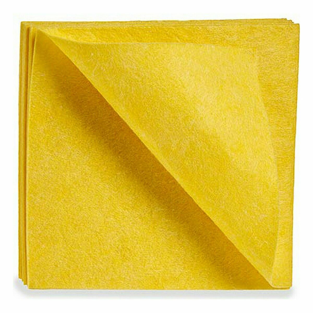 Rengöringstrasor Gul 18 x 2,5 x 20 cm Mjukt (12 antal) - 5