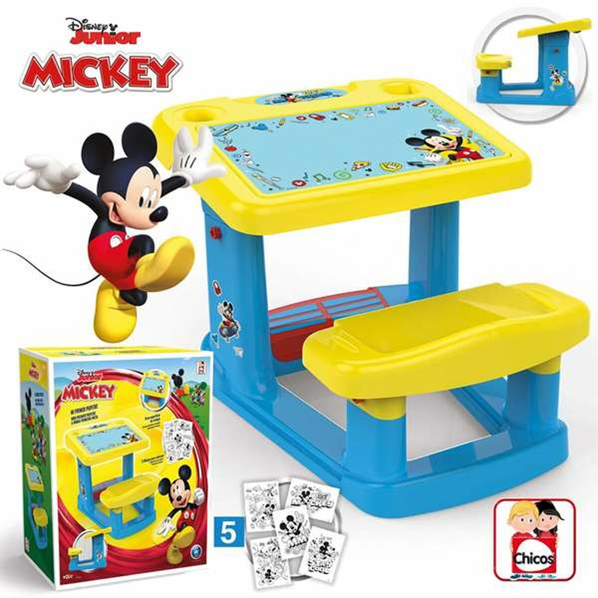 Skrivbord Mickey Mouse 57 x 73 x 49 cm - 3