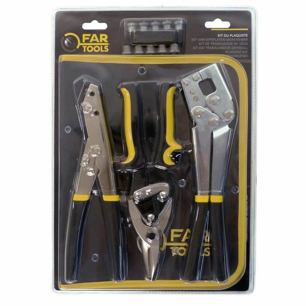Trimmer för plåt Fartools 3 Delar - 3
