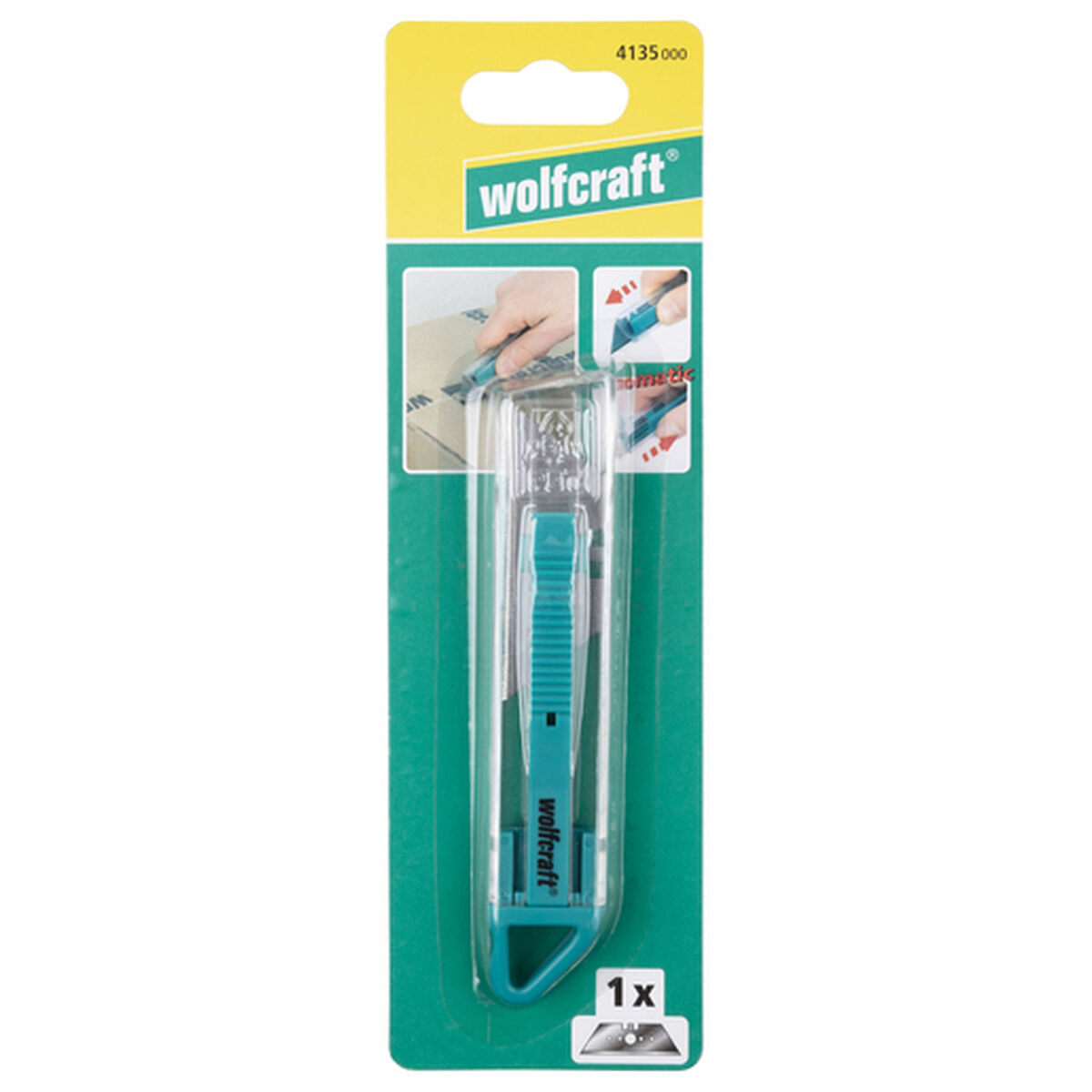 Brytbladskniv Wolfcraft 4135000 - 2