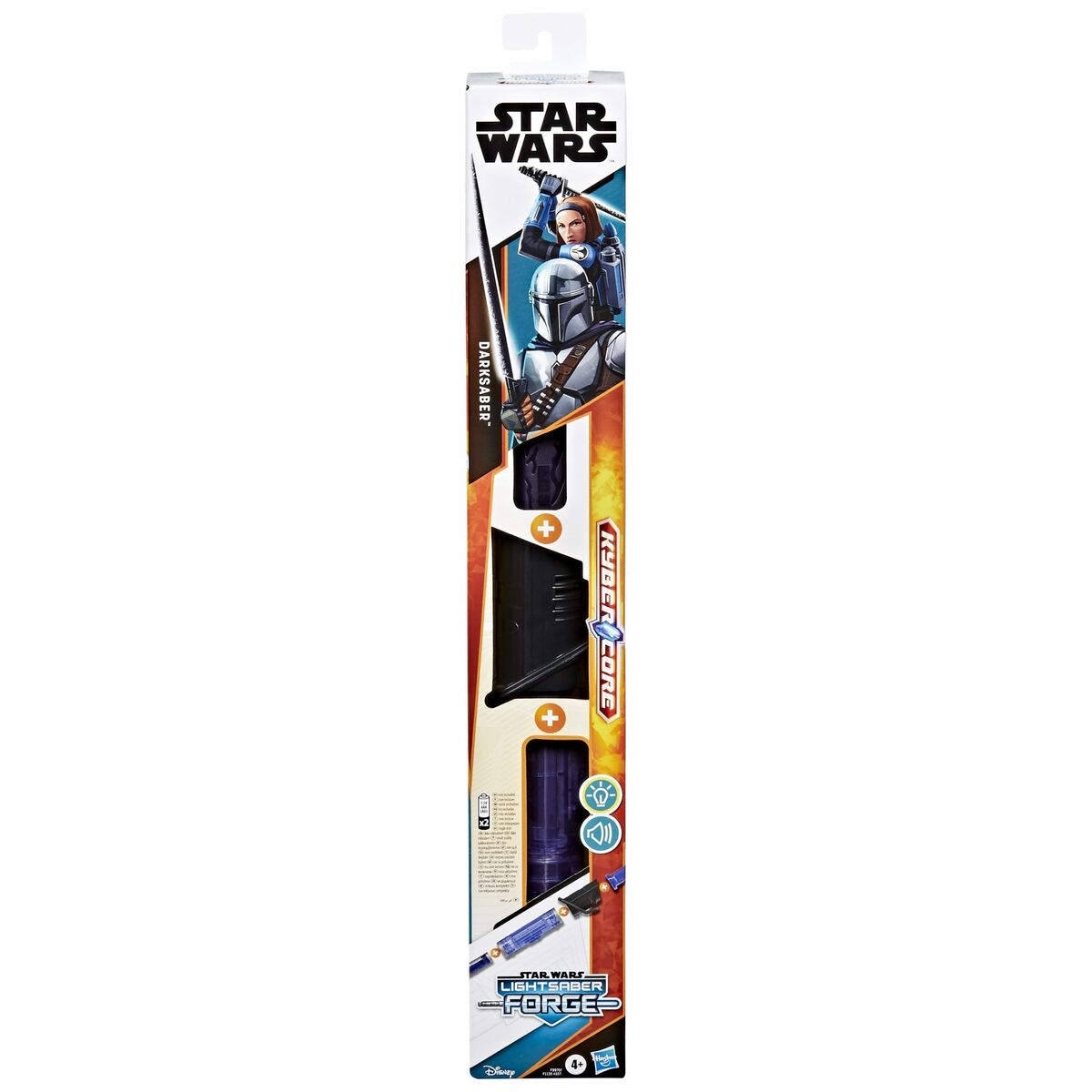 Leksakssvärd Hasbro Mandalorian Electronic Lightsaber Darksaber - 4