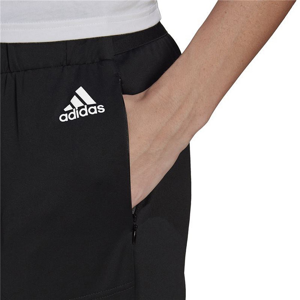Långa träningsbyxor Adidas Sportswear Versatile Kvinna Svart - 7