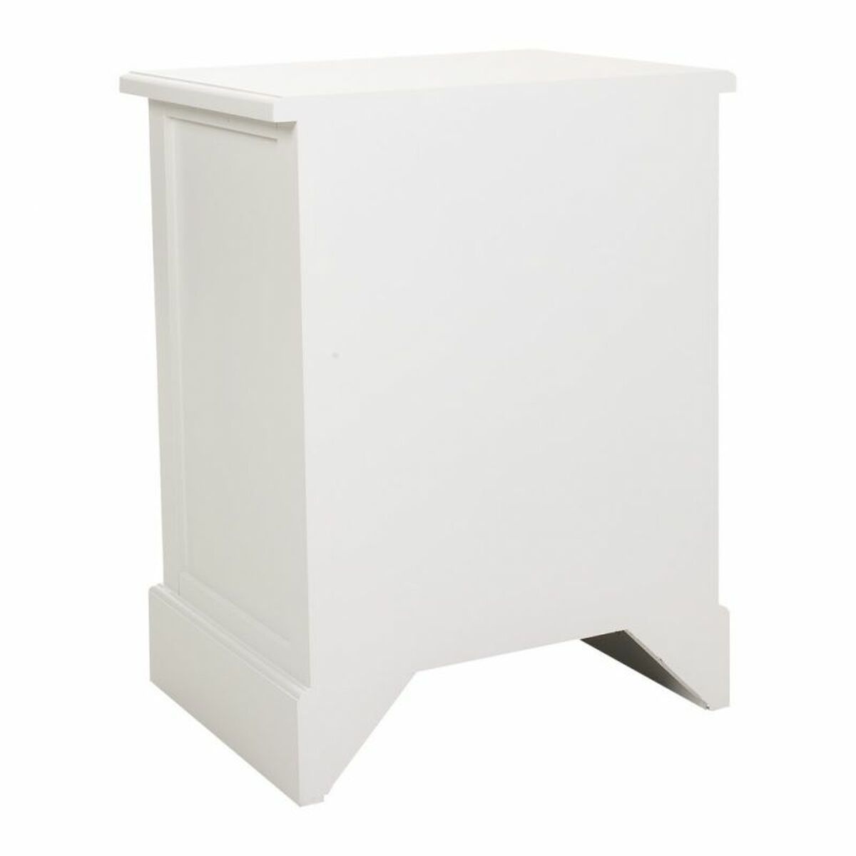 Nattduksbord Alexandra House Living Vit 35 x 60 x 45 cm - 5