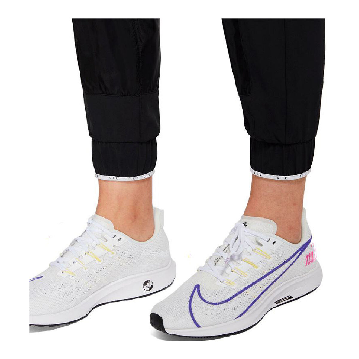 Långa träningsbyxor Nike Air Svart Kvinna Grå - 8