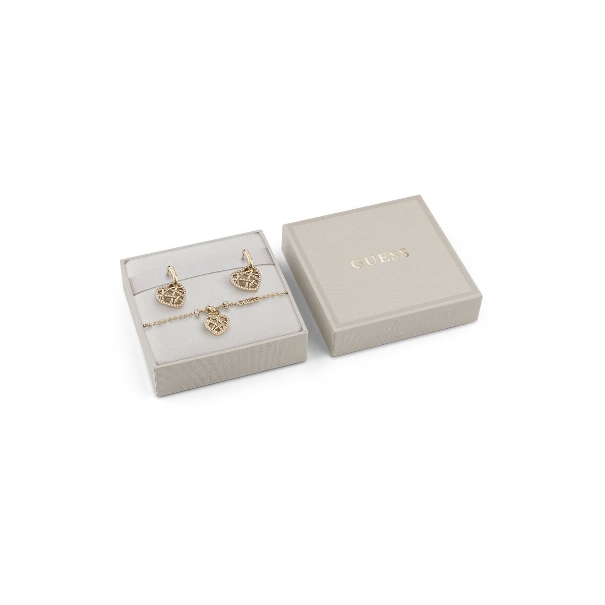 Set med armband och örhängen Guess JUBS03190JWYGS