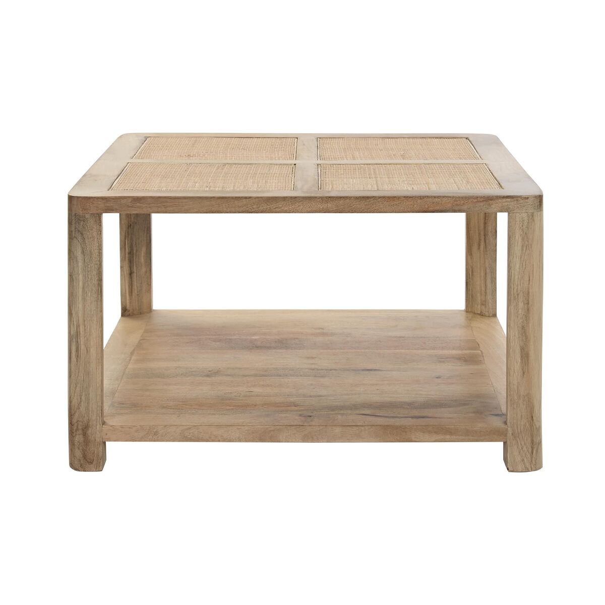 Soffbord DKD Home Decor Ljusbrun Mangoträ 76 x 76 x 45 cm - 3