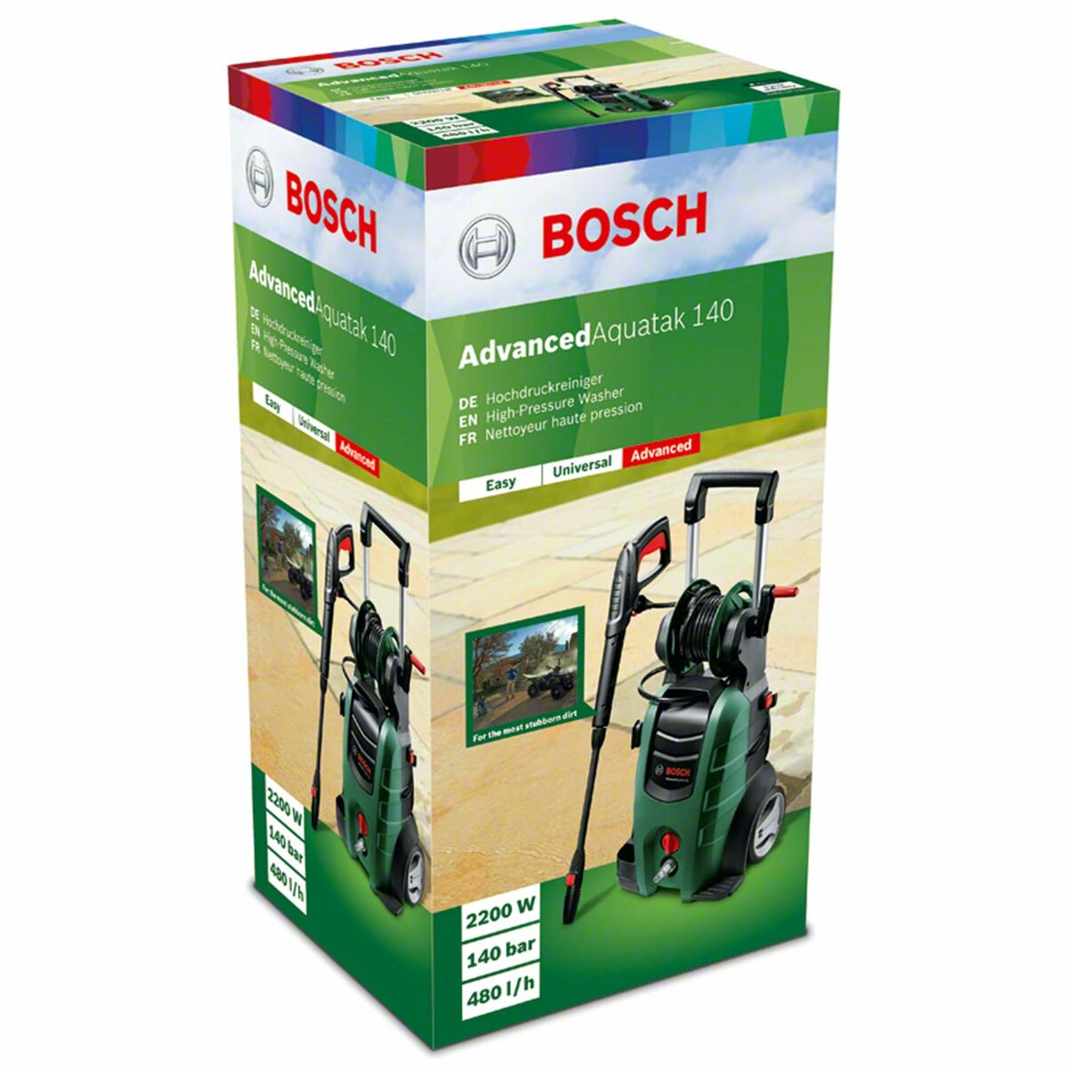 Jet Tvätt BOSCH Advancedaquatak 140 2100 W 140 bar 450 L/H - 3