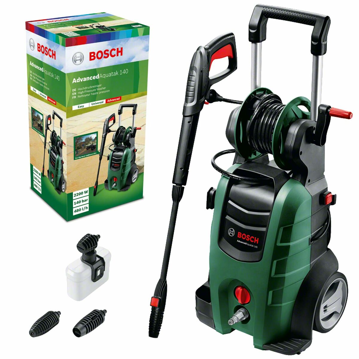 Jet Tvätt BOSCH Advancedaquatak 140 2100 W 140 bar 450 L/H - 2