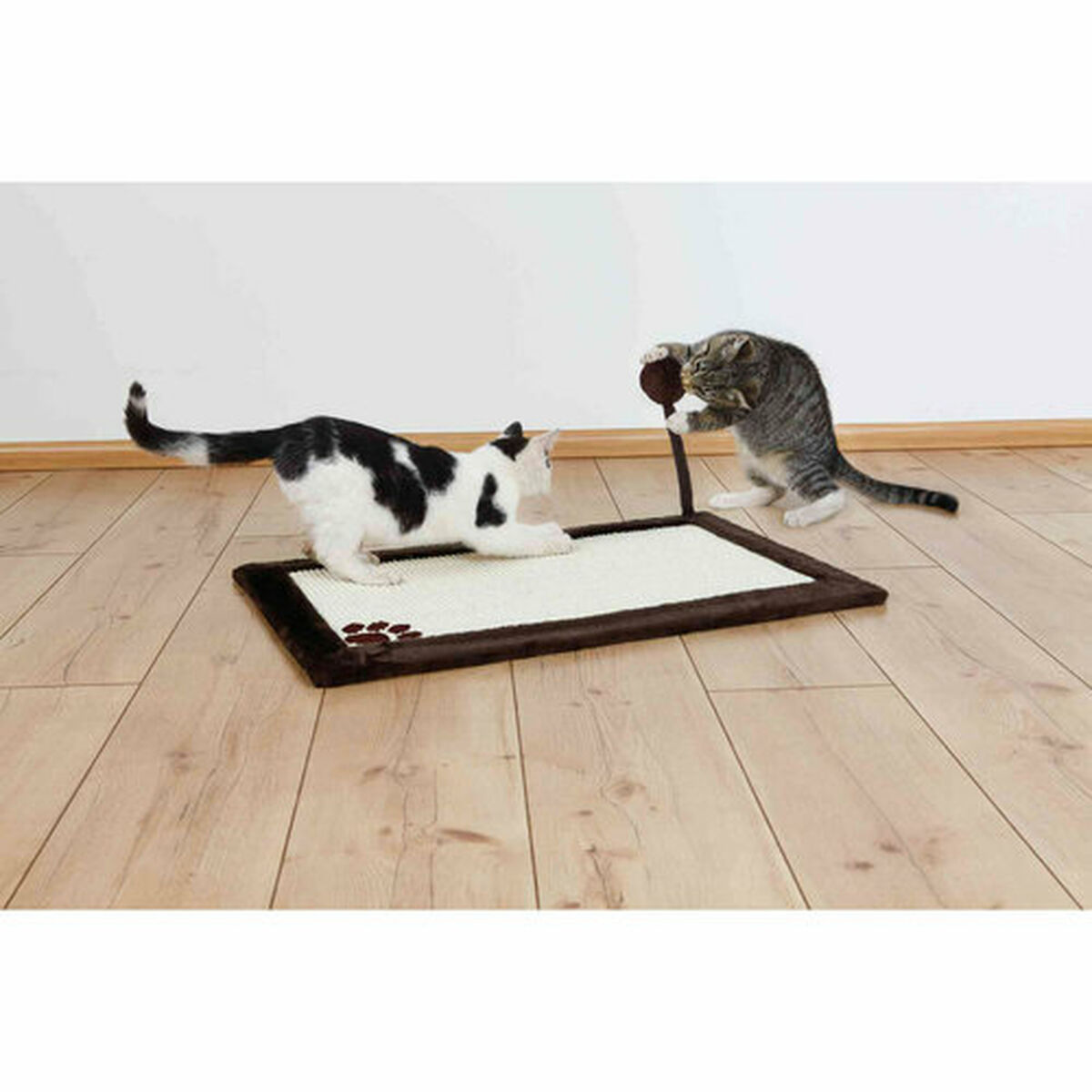 Klösbräda för katter Trixie Brun Naturell Polyester Sisal EVA 70 × 45 cm - 2