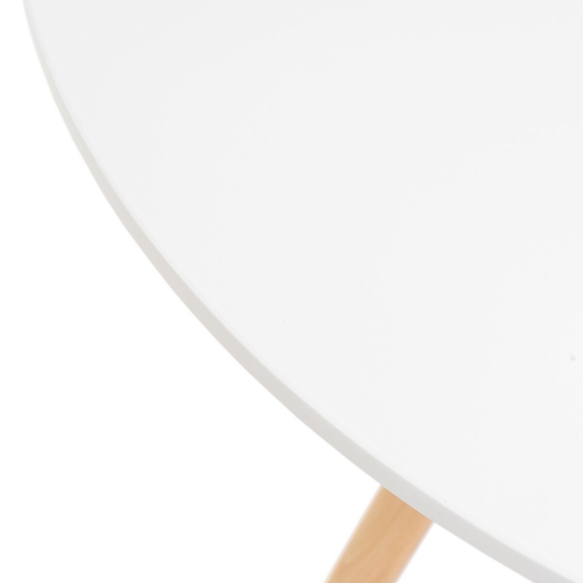Bord Vit Naturell 80 x 80 x 74 cm - 3