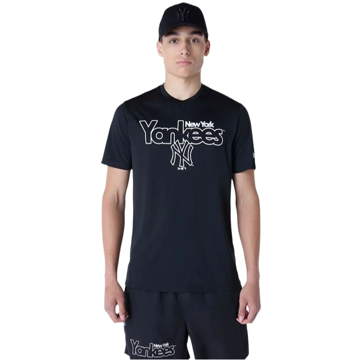 Baskettröja New Era New York Yankees MLB Svart