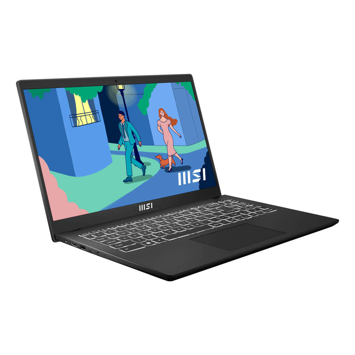 Bärbar dator MSI 9S7-15HK12-440 15,6" 16 GB RAM 512 GB 512 GB SSD Qwerty Spanska AZERTY - 2