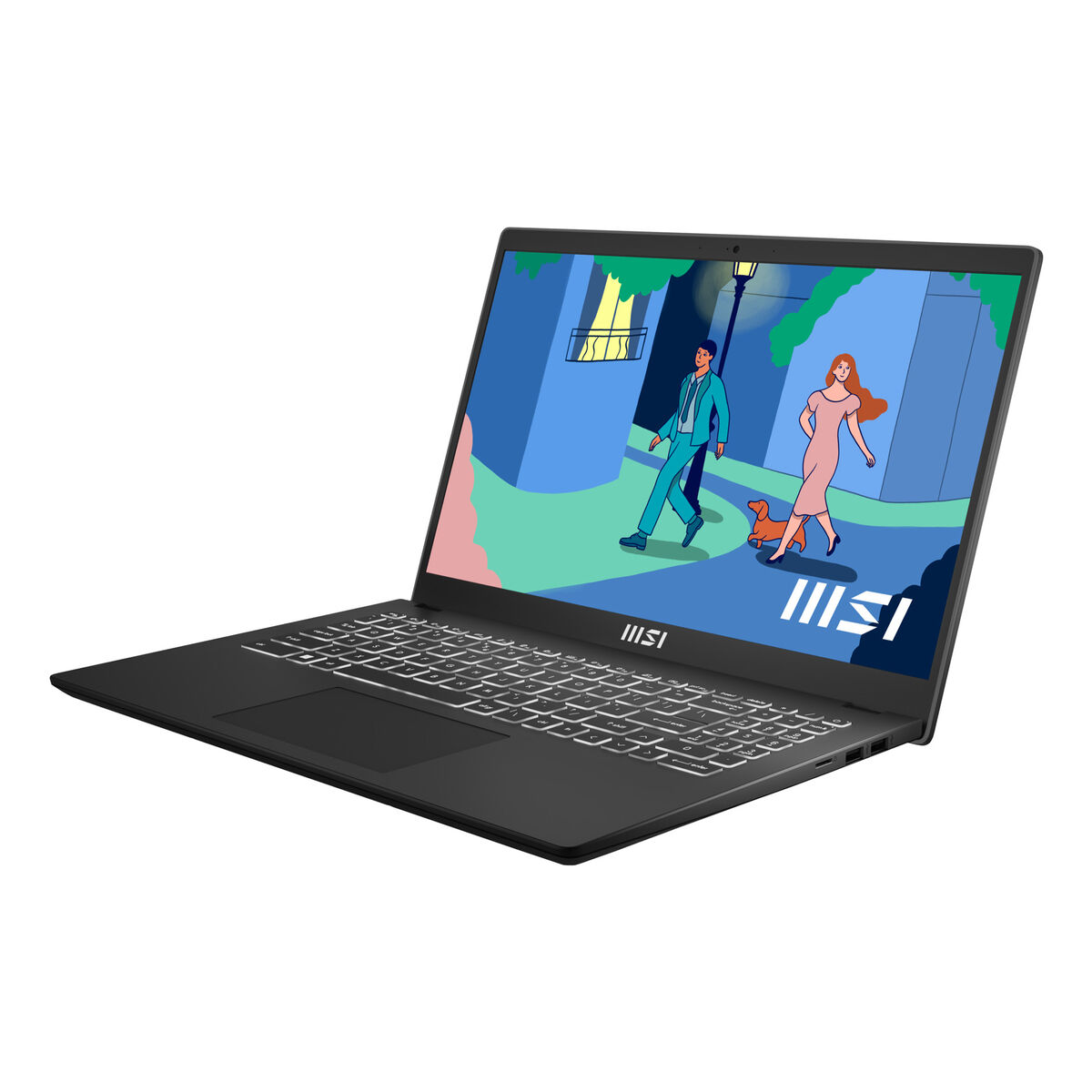 Bärbar dator MSI 9S7-15HK12-440 15,6" 16 GB RAM 512 GB 512 GB SSD Qwerty Spanska AZERTY - 3