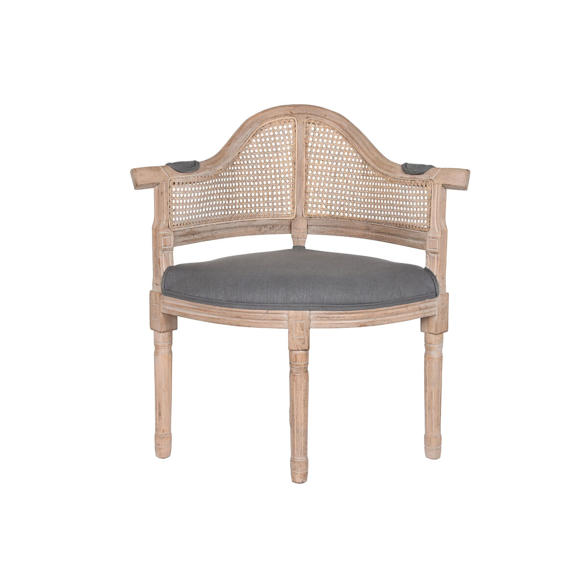 Matsalsstol DKD Home Decor Mörkgrå 67 x 51 x 85 cm 79 x 53 x 85 cm - 2