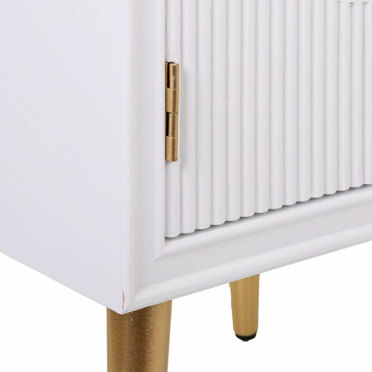 Nattduksbord Alexandra House Living Gyllene 36 x 70 x 39 cm - 7