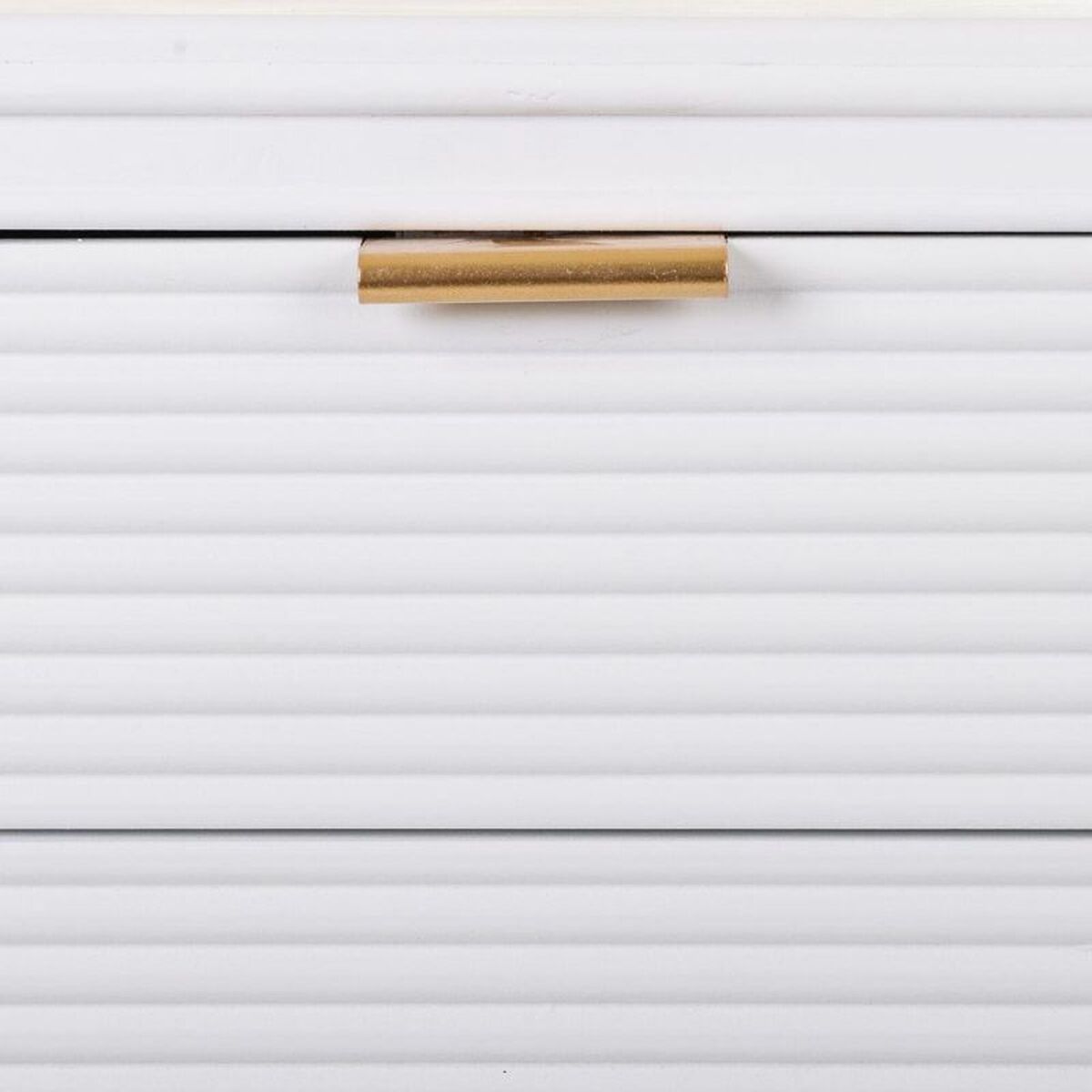 Nattduksbord Alexandra House Living Gyllene 36 x 70 x 39 cm - 8