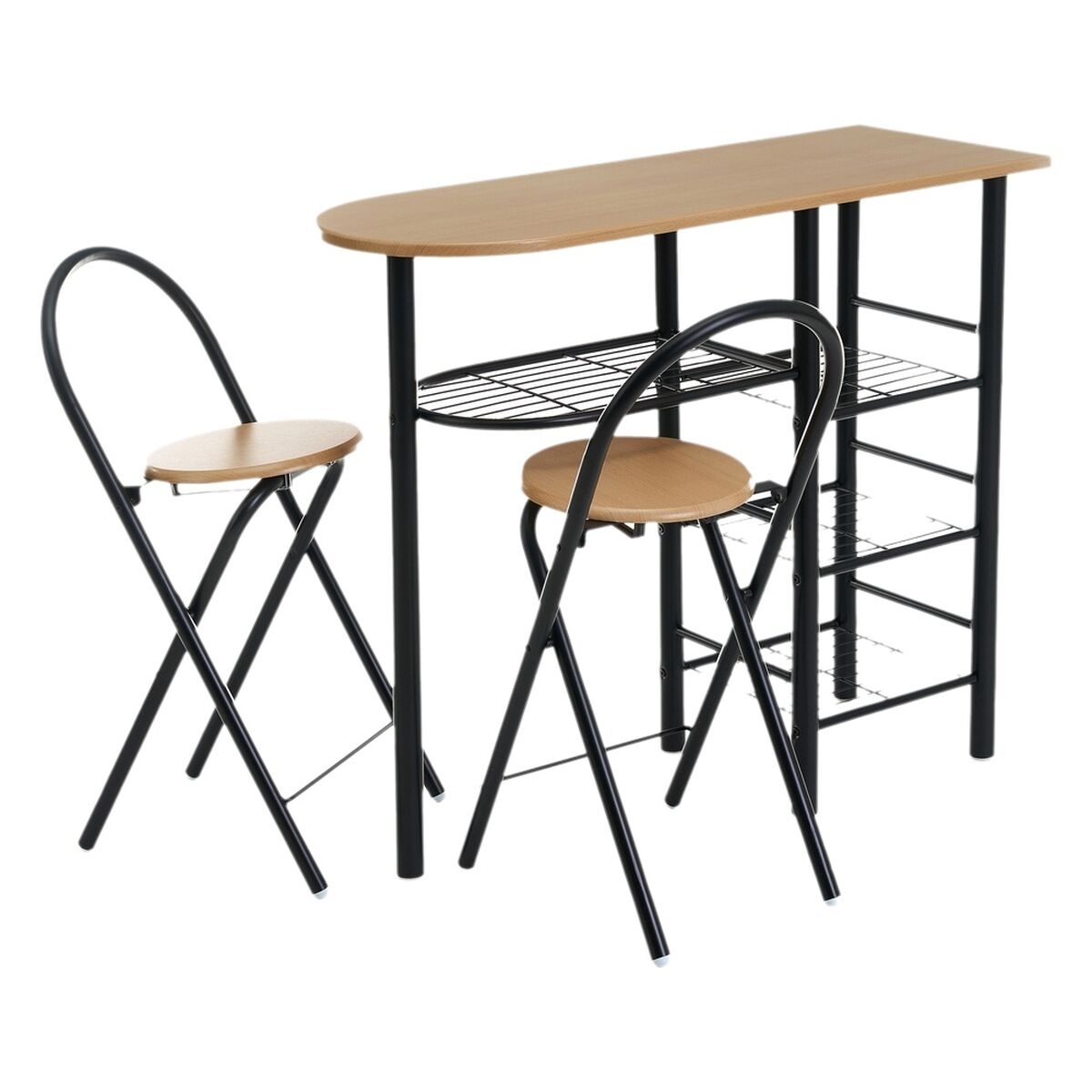 Bordsgrupp med 2 stolar 100 x 74 x 88 cm