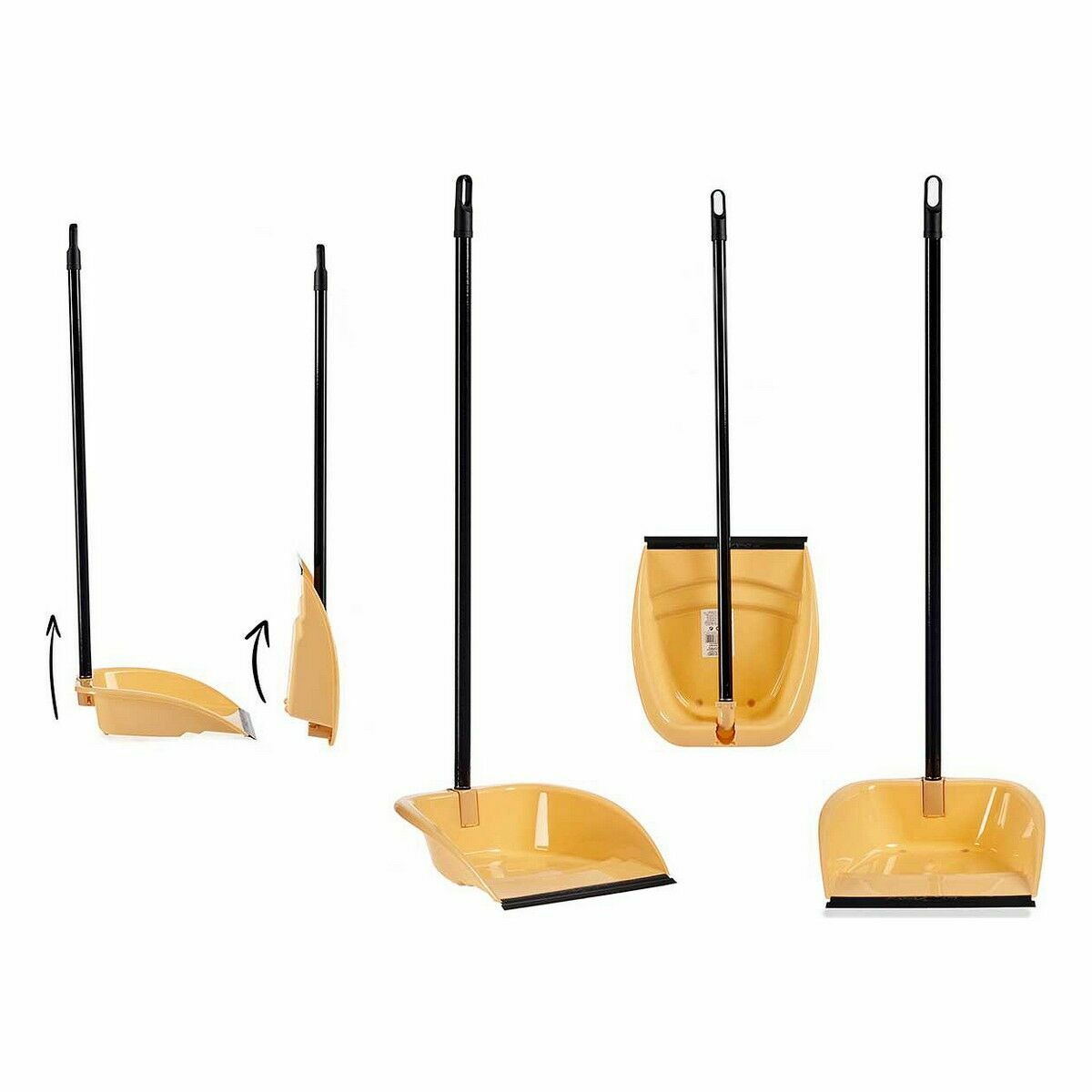 Skyffel Kräm PVC Metall 28,5 x 87,5 x 31 cm Hopfällbar (12 antal) - 5