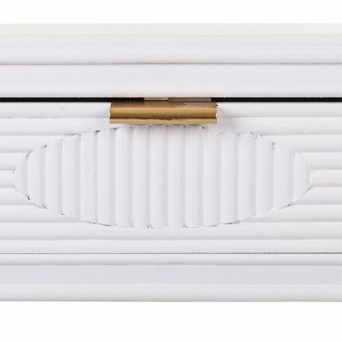 Nattduksbord Alexandra House Living Gyllene 39 x 67 x 47 cm - 7