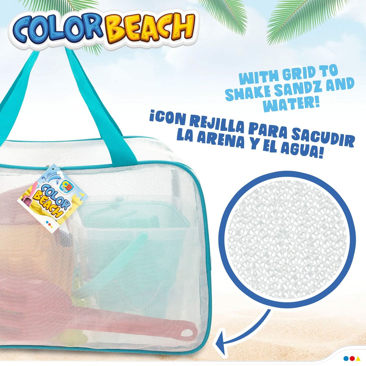 Strandleksaker set Colorbaby Ø 18 cm - 2