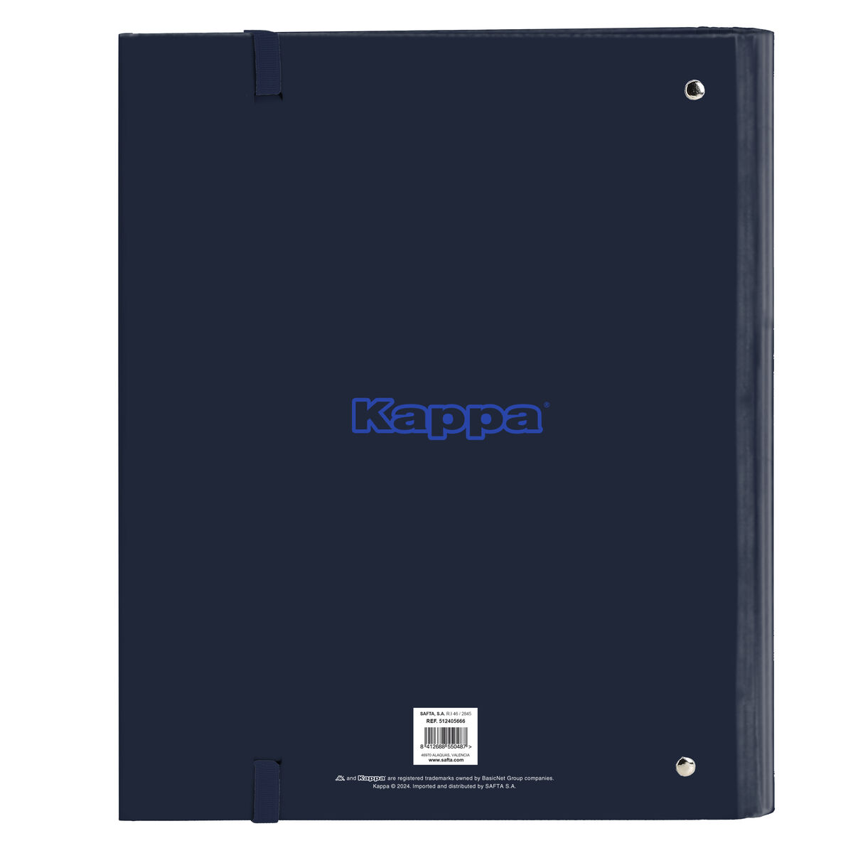 Ringpärm Kappa Blue night Marinblå 27 x 32 x 3.5 cm - 2