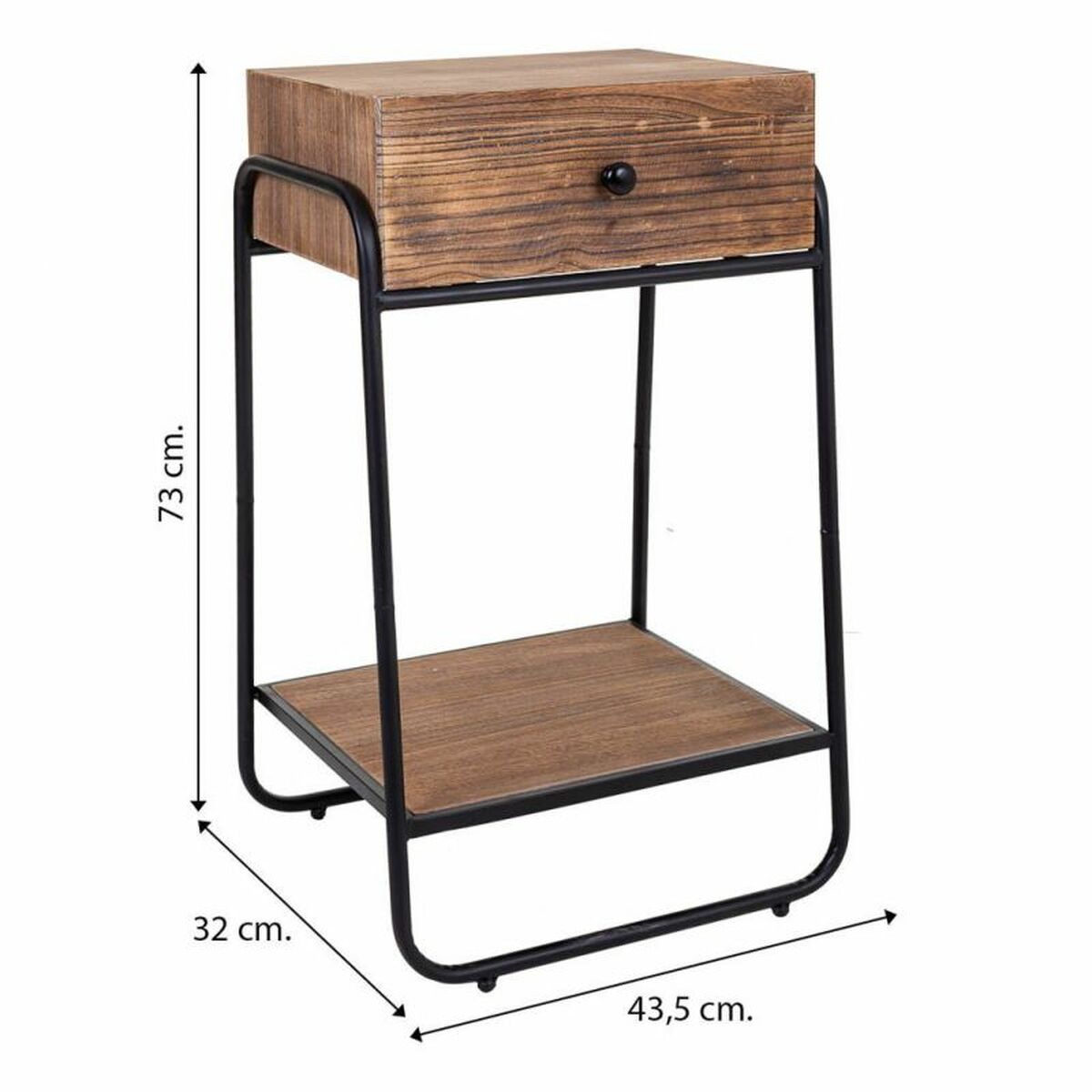Nattduksbord Alexandra House Living 32 x 73 x 43 cm - 8