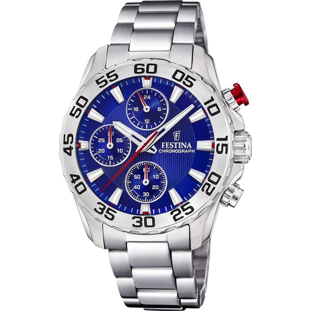 Herrklocka Festina F20457/2 Silvrig