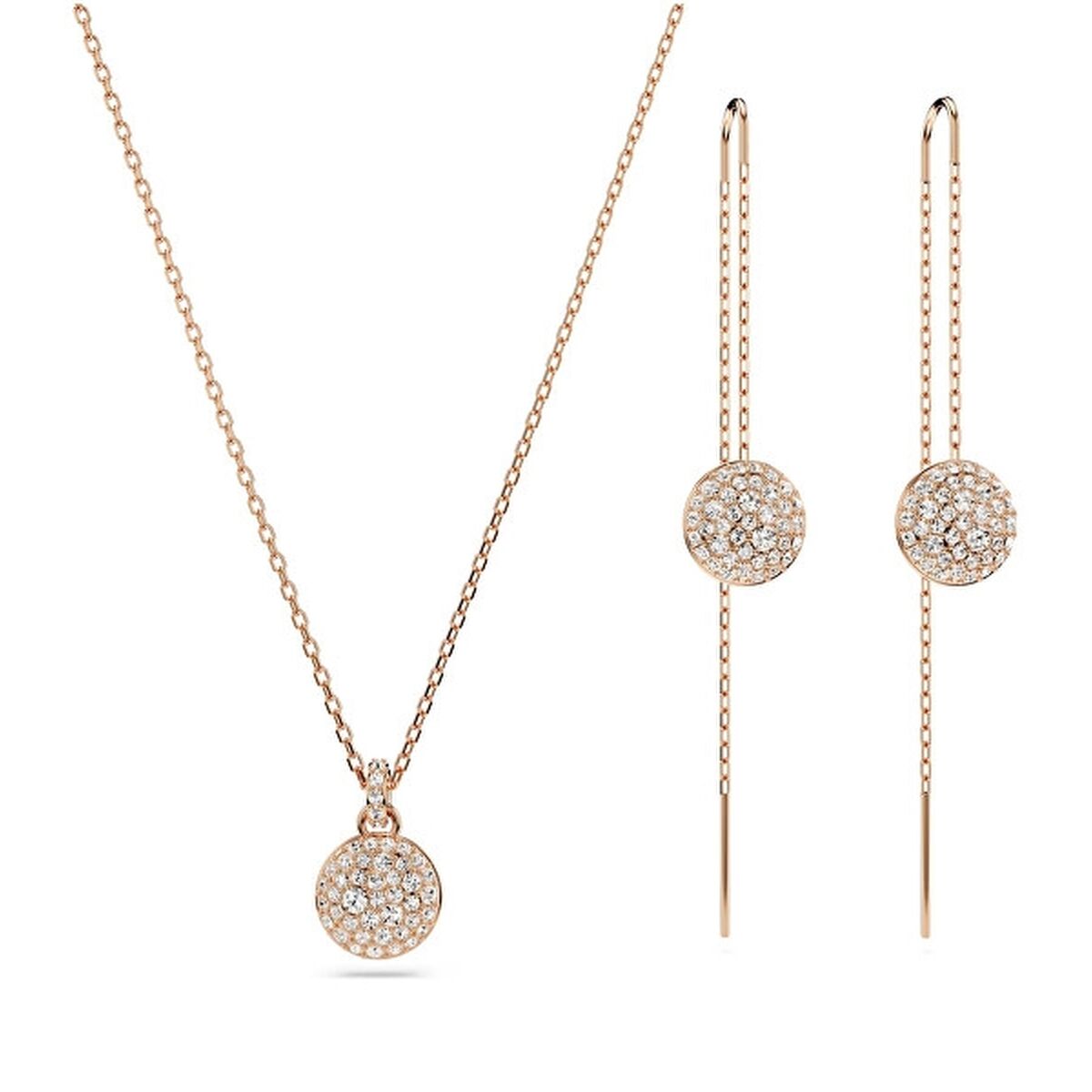 Dam: Halsband och matchande örhängesset Swarovski 5683451