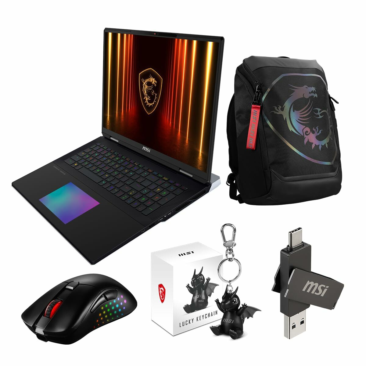 Bärbar dator MSI TITAN 18 HX AI A2XWJG 18" 64 GB RAM 2 TB SSD