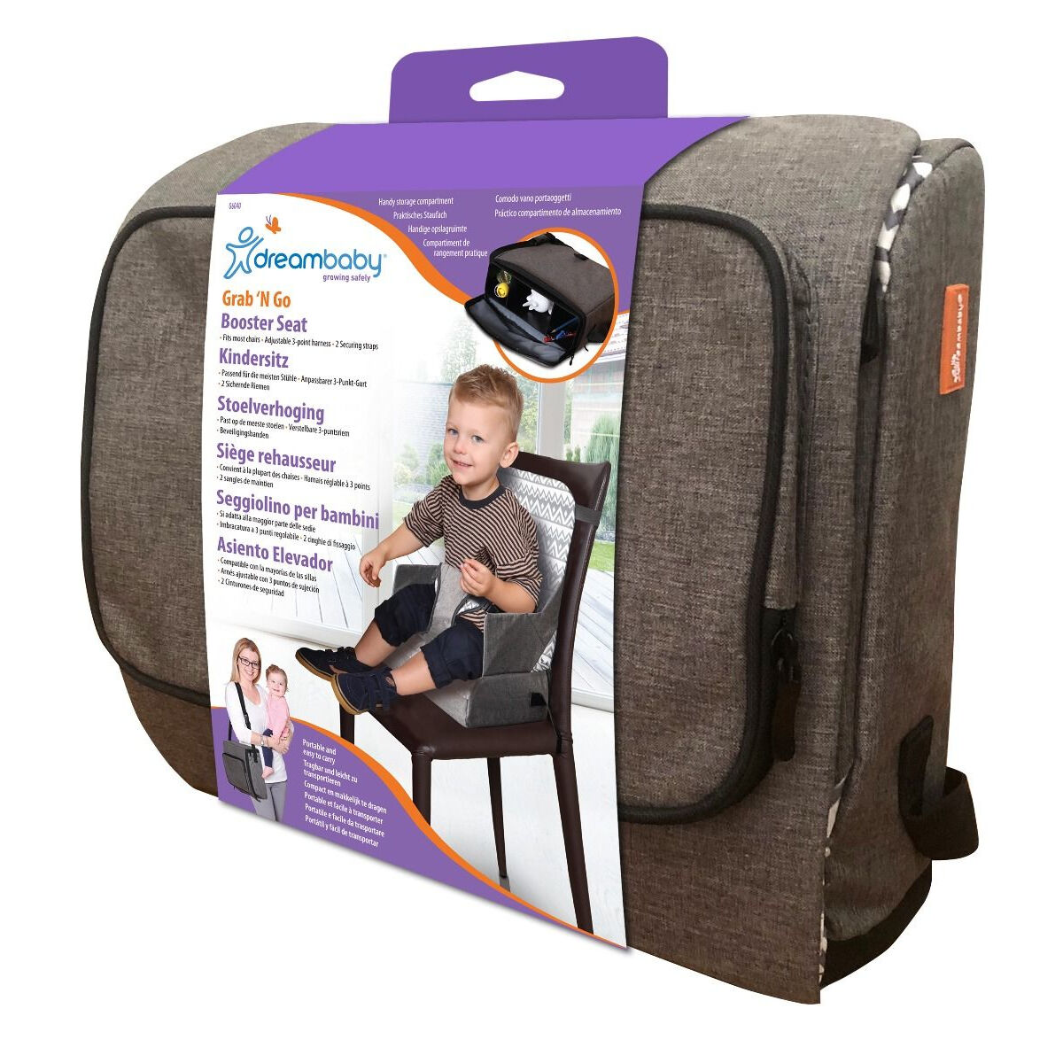 Upphöjare Dreambaby DREAMBABY ON-THE-GO Grå - 6