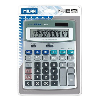 Kalkylator Milan Vit Silvrig (Renoverade A)