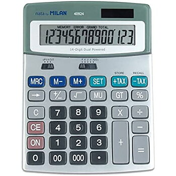 Kalkylator Milan Vit Silvrig (Renoverade A)