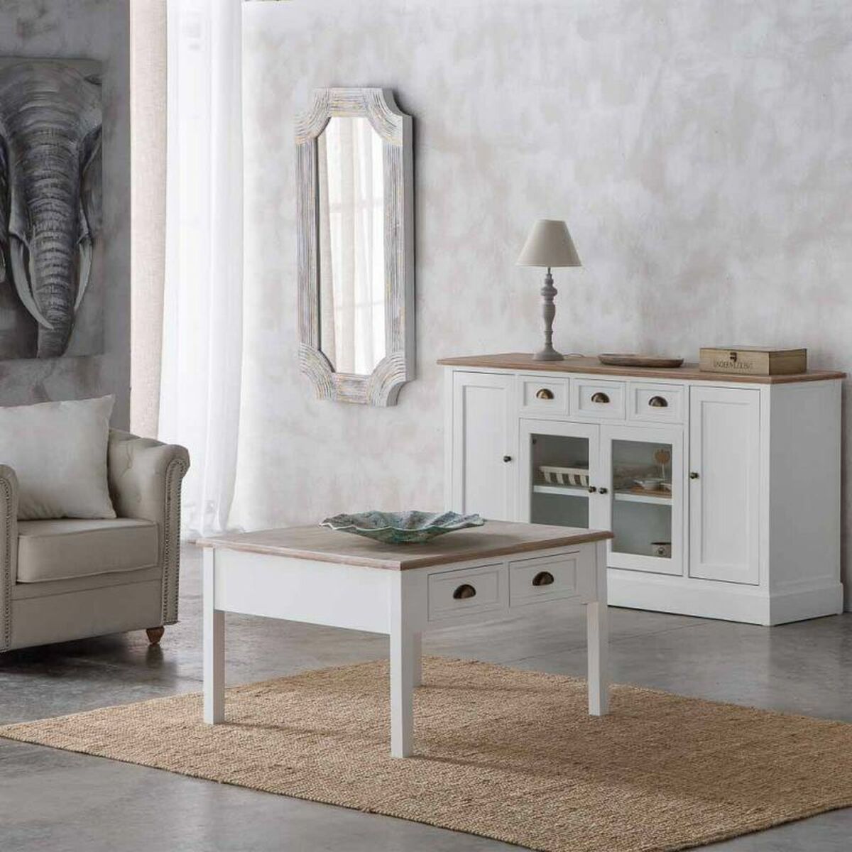 Prydnadsfat Alexandra House Living 47 x 5 x 47 cm - 2