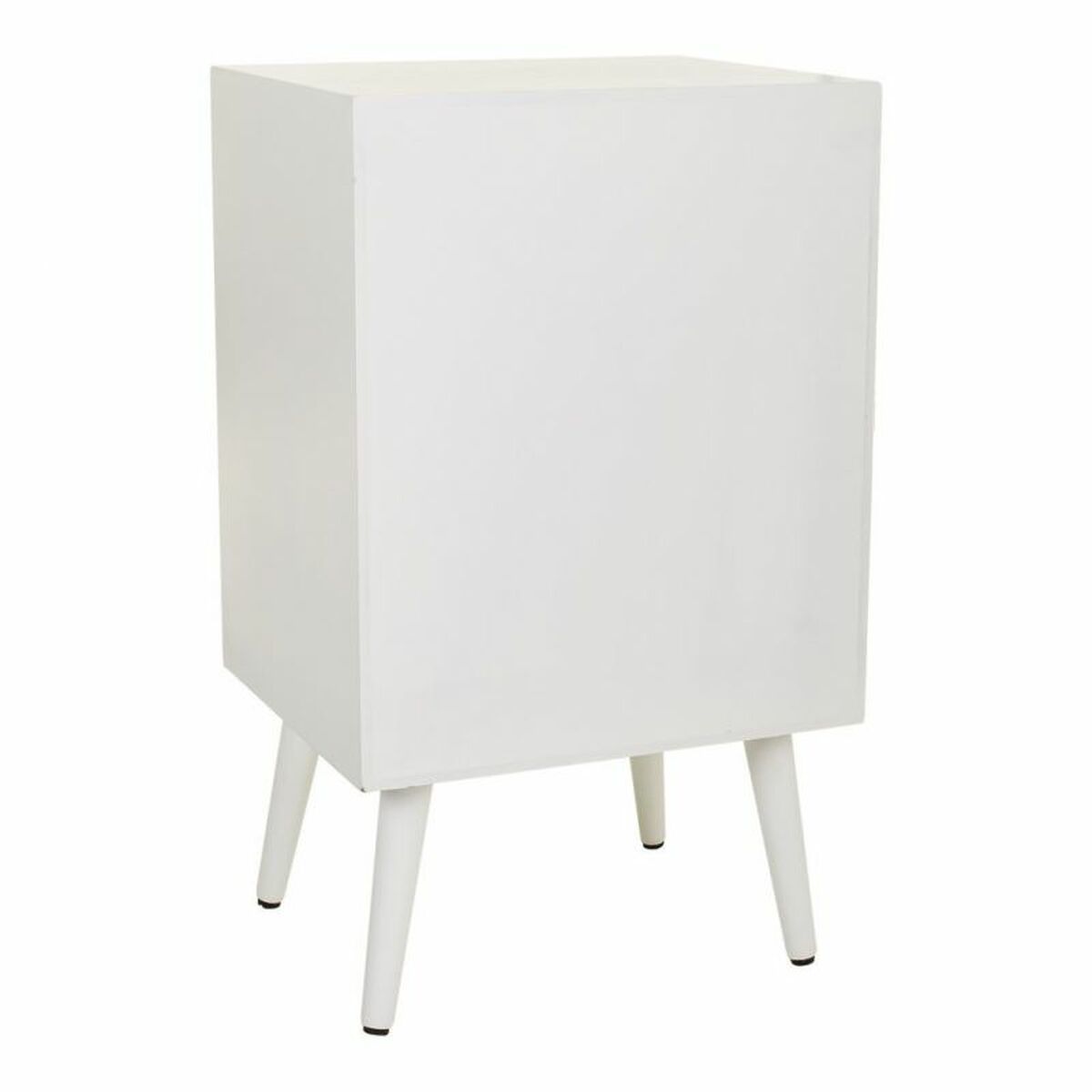 Nattduksbord Alexandra House Living Vit 36 x 71 x 42 cm - 5