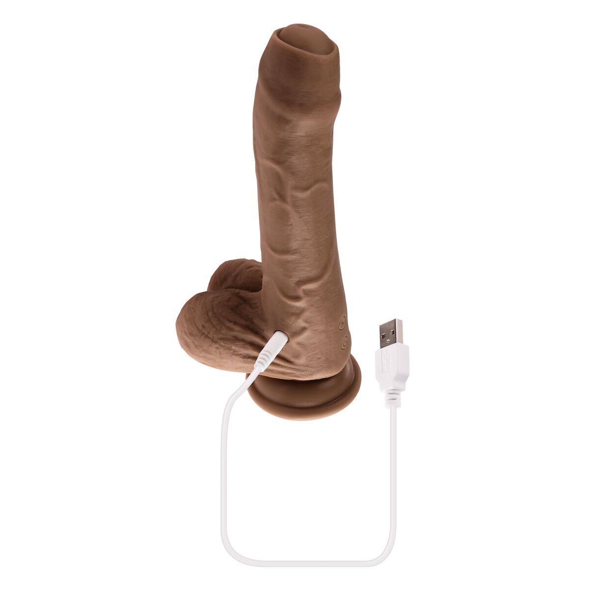 Realistisk dildo Evolved Silikon ABS Ø 3,6 cm (14,6 cm) - 6
