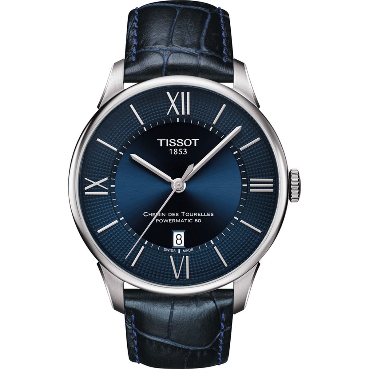 Herrklocka Tissot CHEMIN DES TOURELLES POWERMATIC 80