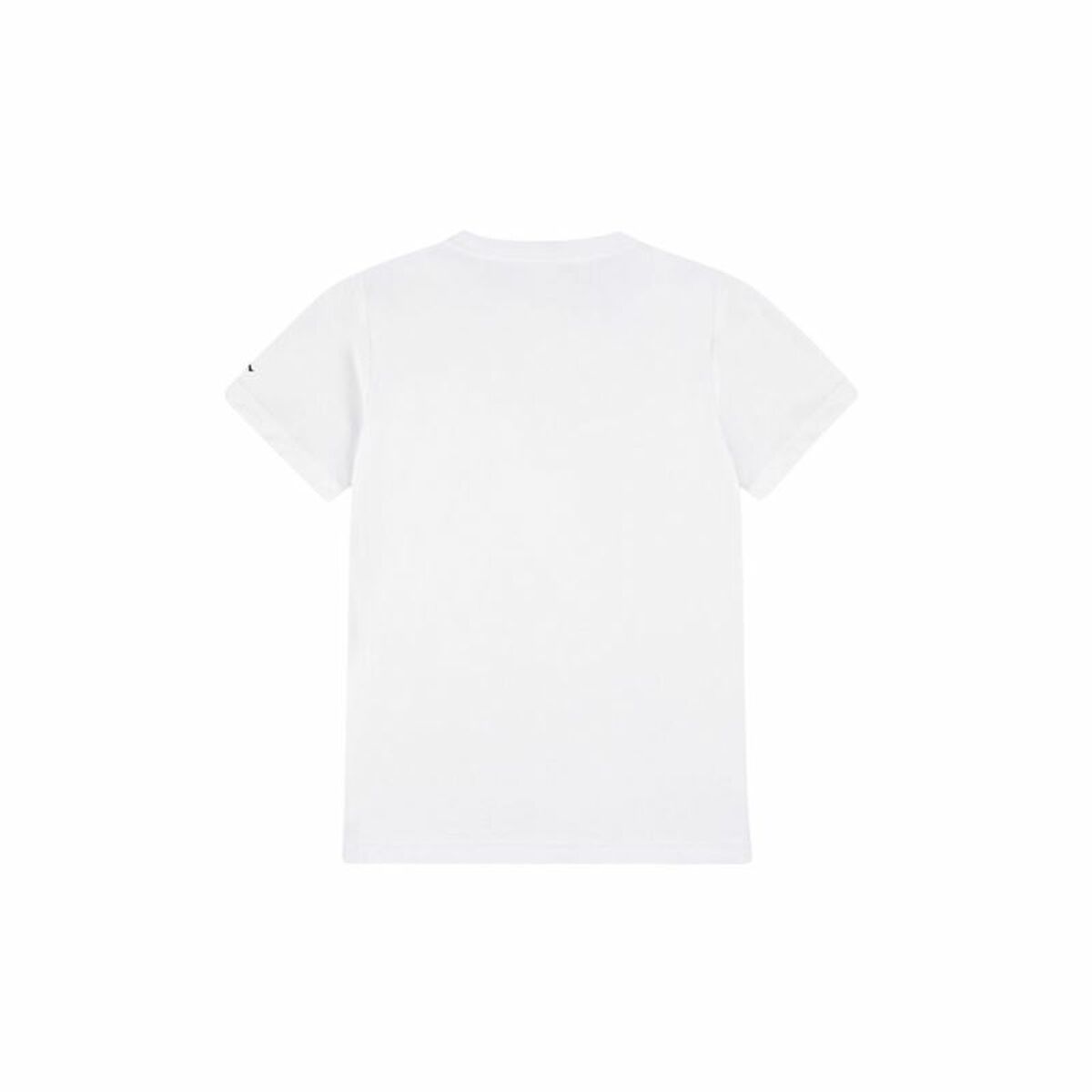 T-shirt med kortärm Barn Jordan Jdb Mj Brand Photo Ss Crew Vit - 2