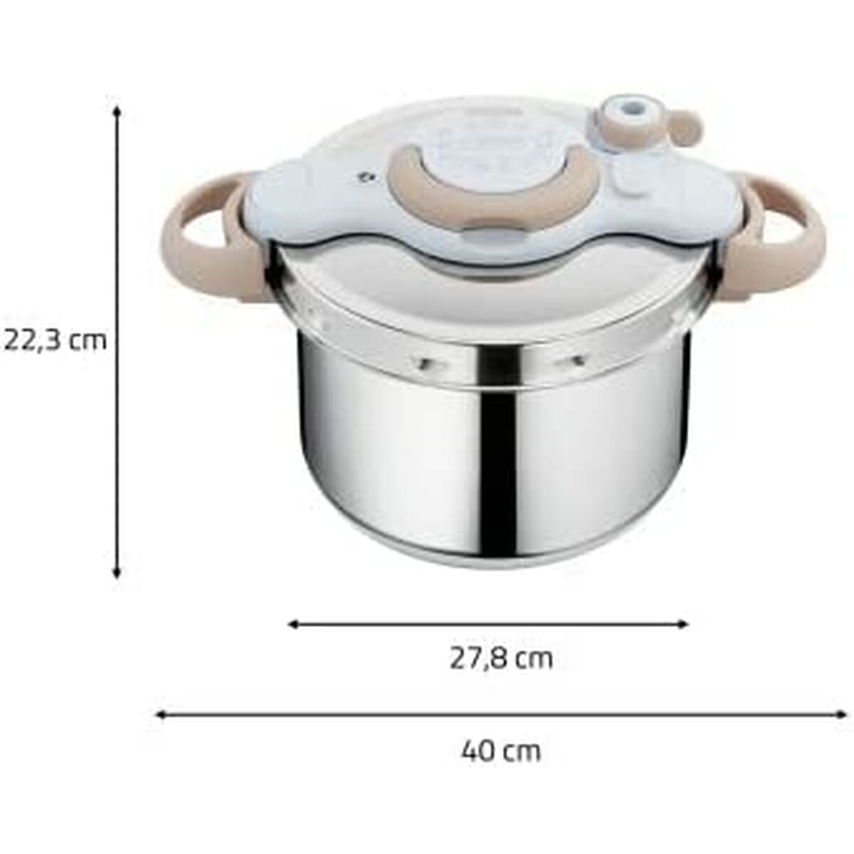 Tryckkokare SEB Clipso Minut Eco Respect Rostfritt stål - 5